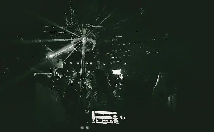 The dancefloor at Maddox club in London.