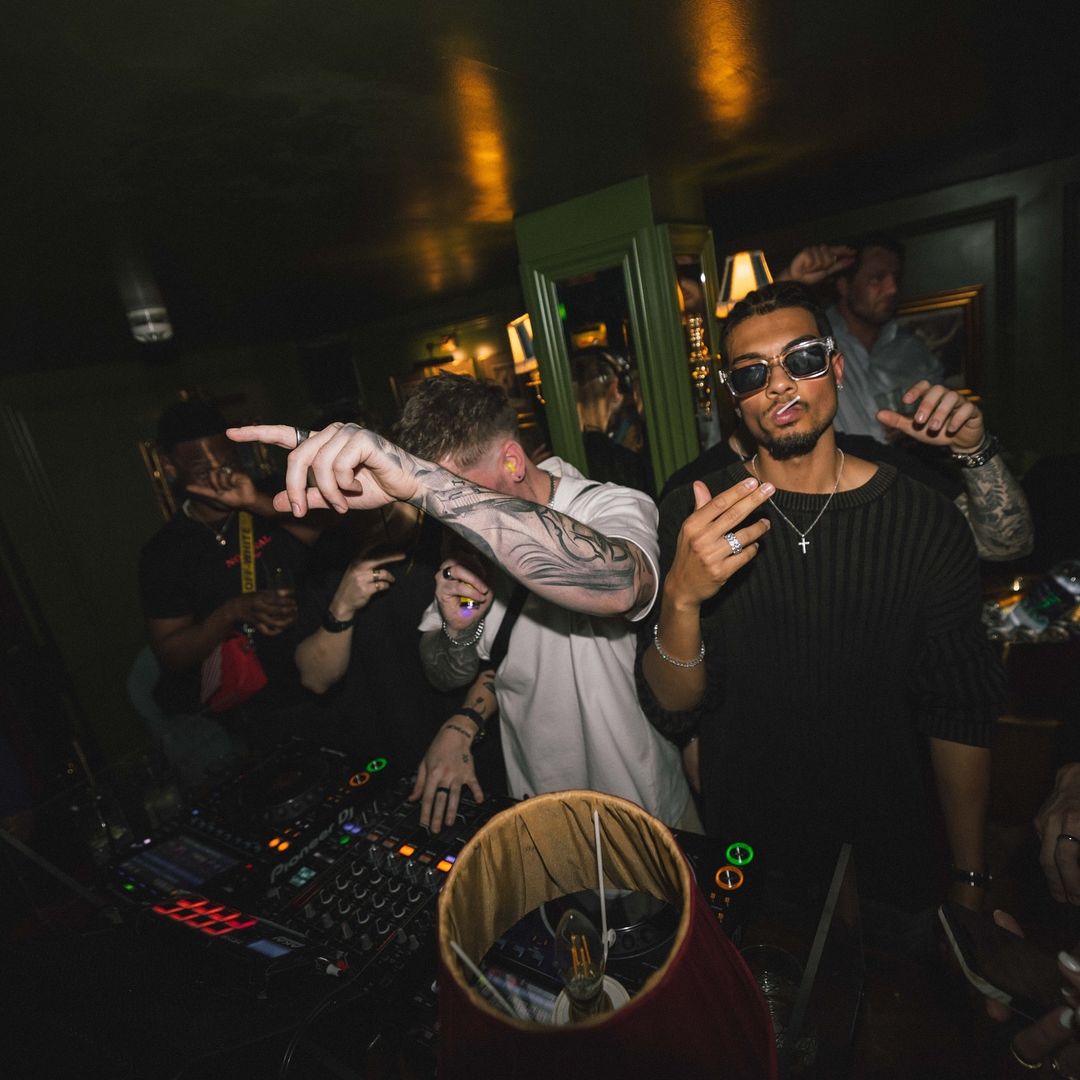 Dear Darling event with VIP tables in the background.